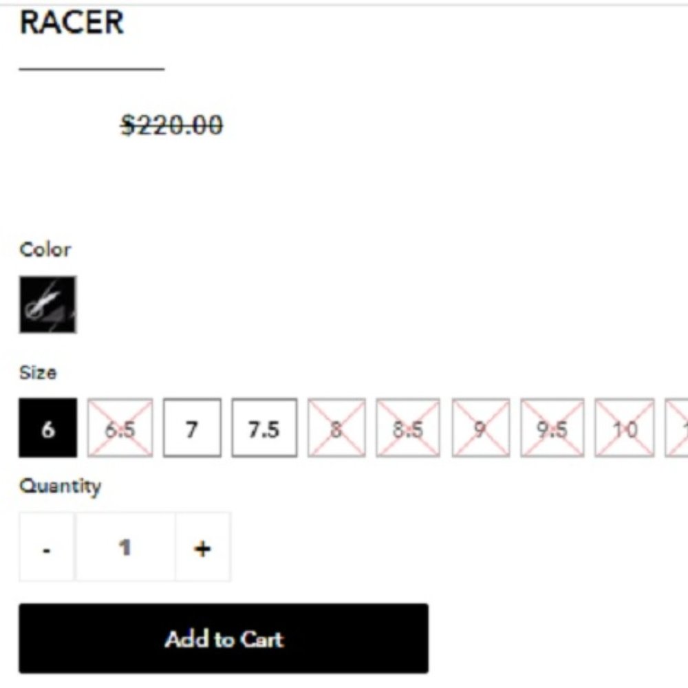 $89 *NEW* JEFFREY CAMPBELL Racer - Picture 2 of 5